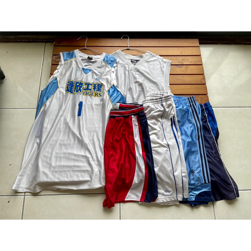 惜福季 球衣球褲共5件一起賣 nike nba cba adidas