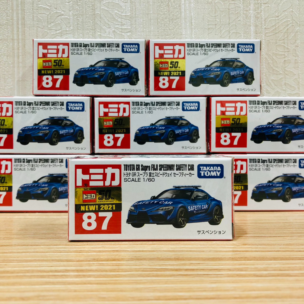 【查克叔叔】全新未拆 Tomica 87 Toyota GR Supra FUJI SAFETY CAR 豐田 多美