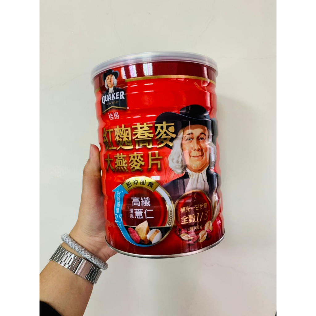 【甜心兒小舖】桂格紅麴蕎麥燕麥片700g