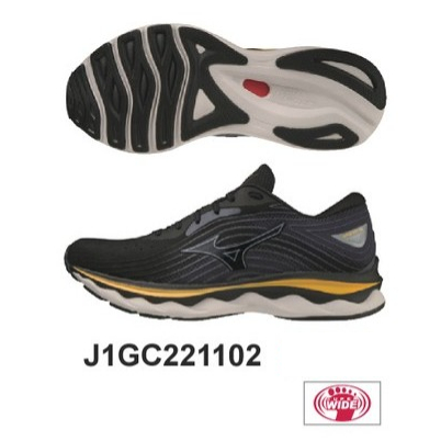 MIZUNO WAVE SKY 6 一般型超寬楦男款慢跑鞋 J1GC221102