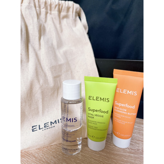 Elemis 旅行組 附品牌帆布袋 | Elemis 洗面乳 面膜 卸妝水