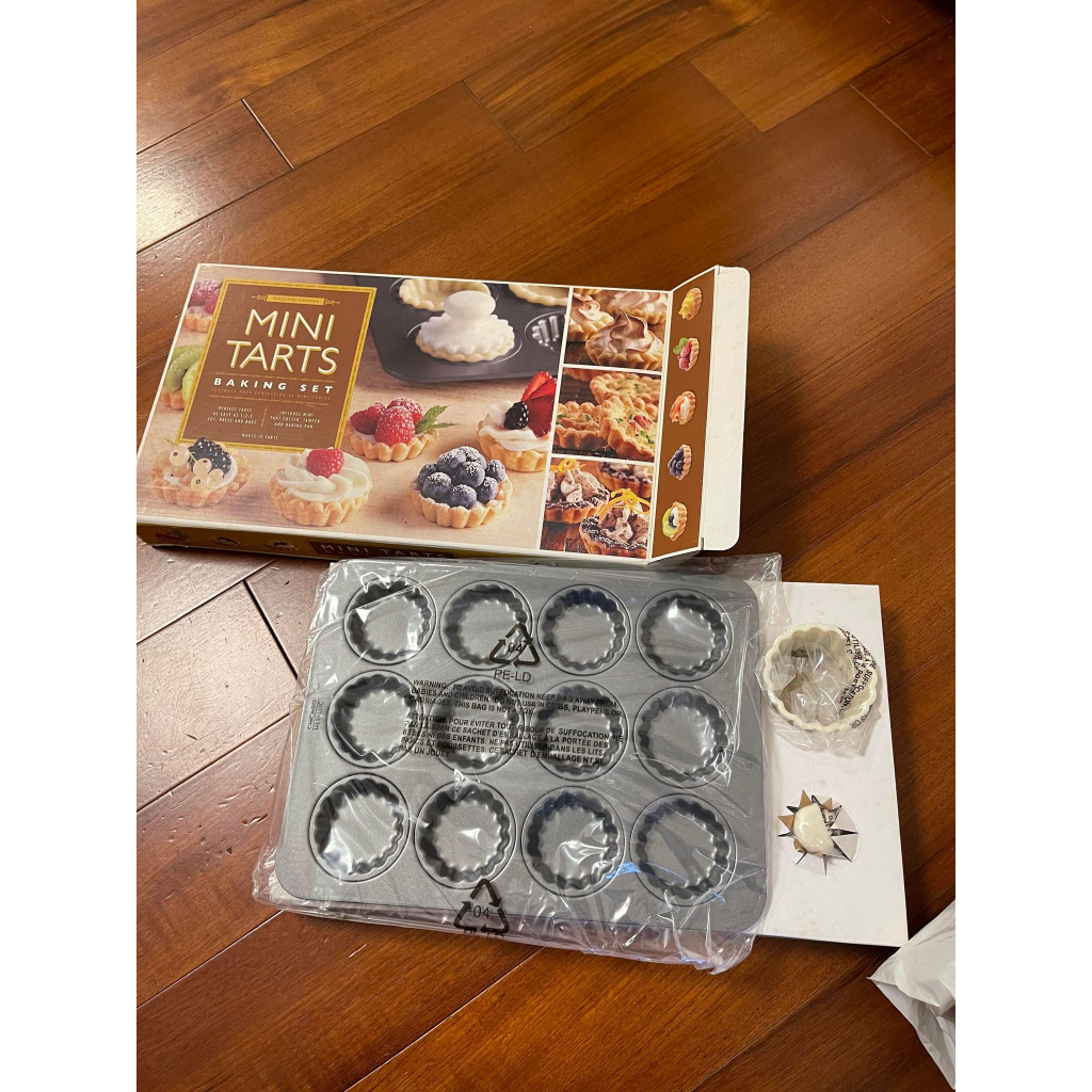 MINI TARTS BAKING SET 12連不沾迷你塔模