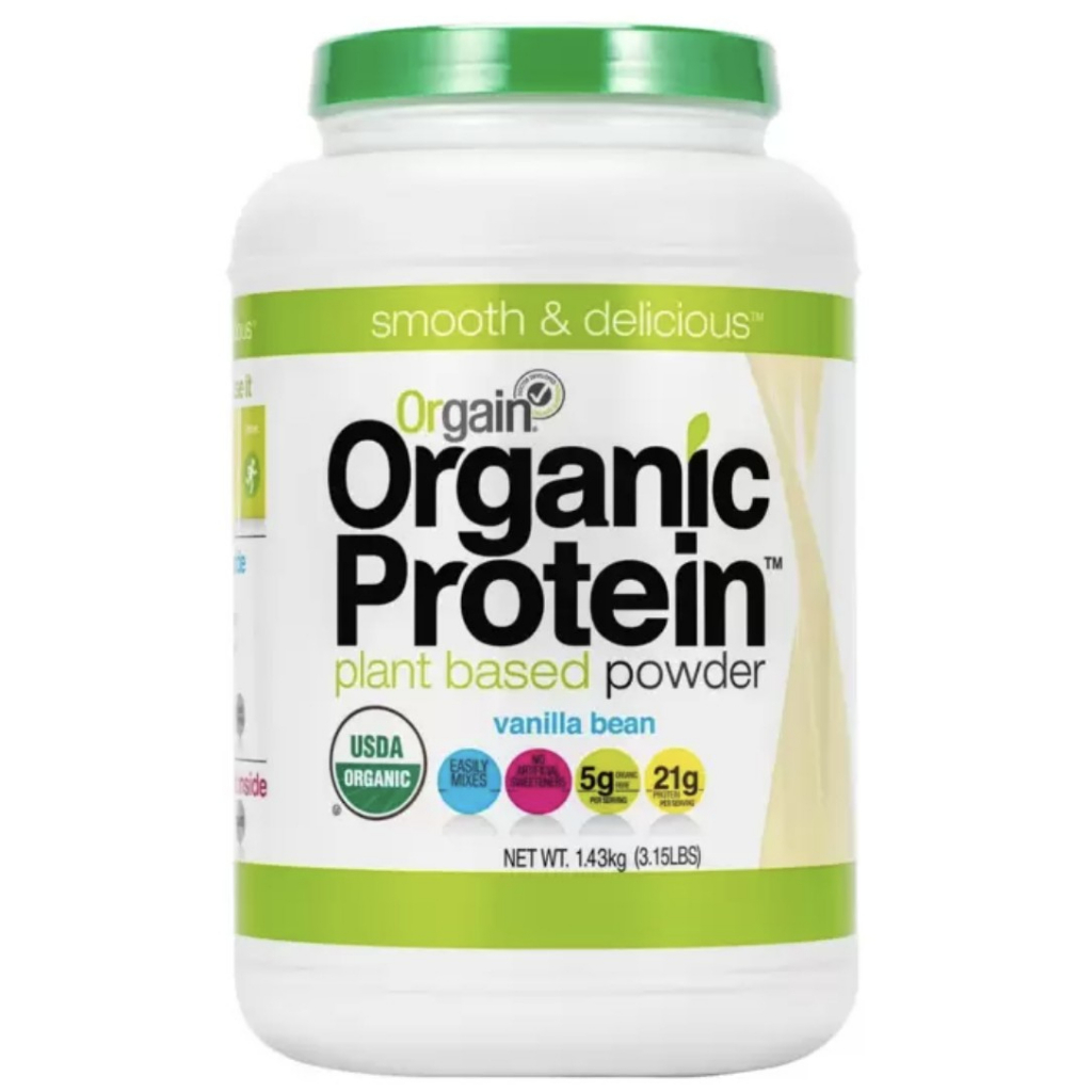 【Costco】 Orgain 有機植物性蛋白粉 香草口味 有機植物性 蛋白粉 有機 香草