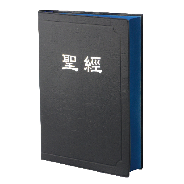 【中文聖經新標點和合本】上帝版 橫排型 串珠 藍色膠面藍邊 CUNPCS072BU
