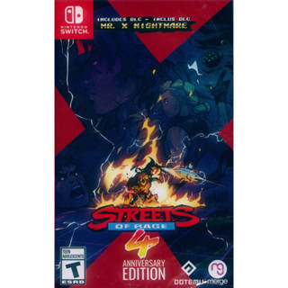 (天天出貨) NS SWITCH 格鬥三人組 4 週年記念版 年度版 英文美版 Street of Rage 4