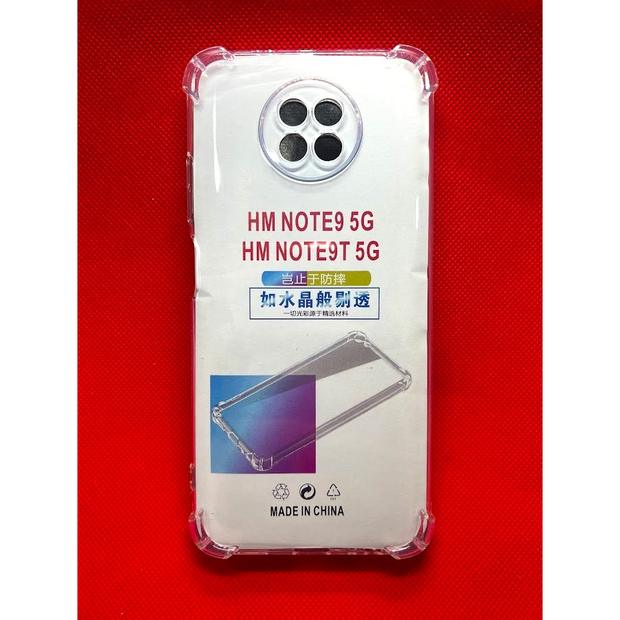 【手機寶貝】紅米 Redmi Note 9T 5G 四角防摔殼 透明 氣囊防摔殼 保護套 紅米NOTE9T 手機殼