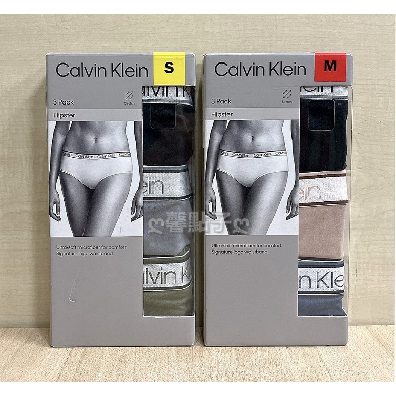 ღ馨點子ღ Calvin Klein 女內褲三入組 三角褲 貼身 舒適 柔軟 CK #135384