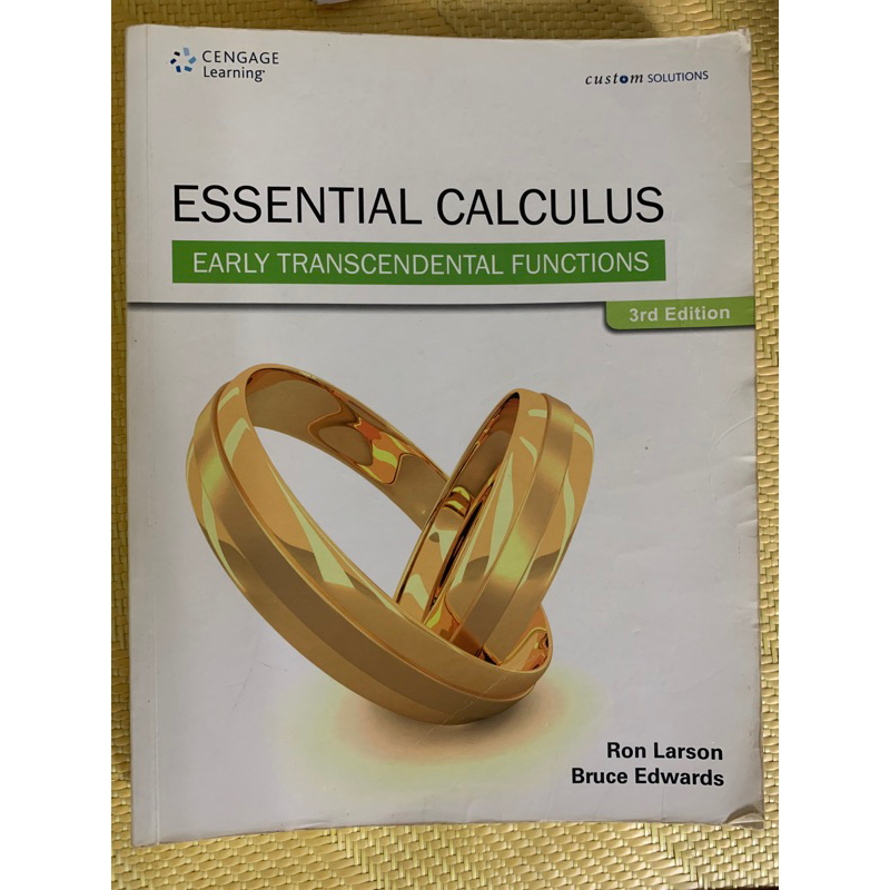 Essential Calculus 3rd edition(微積分原文書