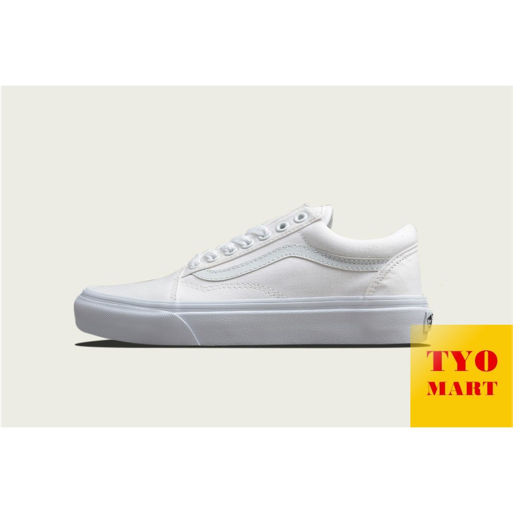 ＜TYO代購＞免運費 VANS Old Skool White 白色 全白 帆布 基本款 低筒 百搭 滑板鞋 男女 學生