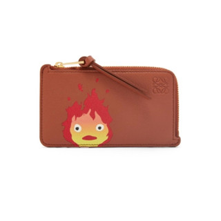LOEWE 霍爾的移動城堡 零錢卡片夾 橘色卡西法 附紙袋吊牌現貨