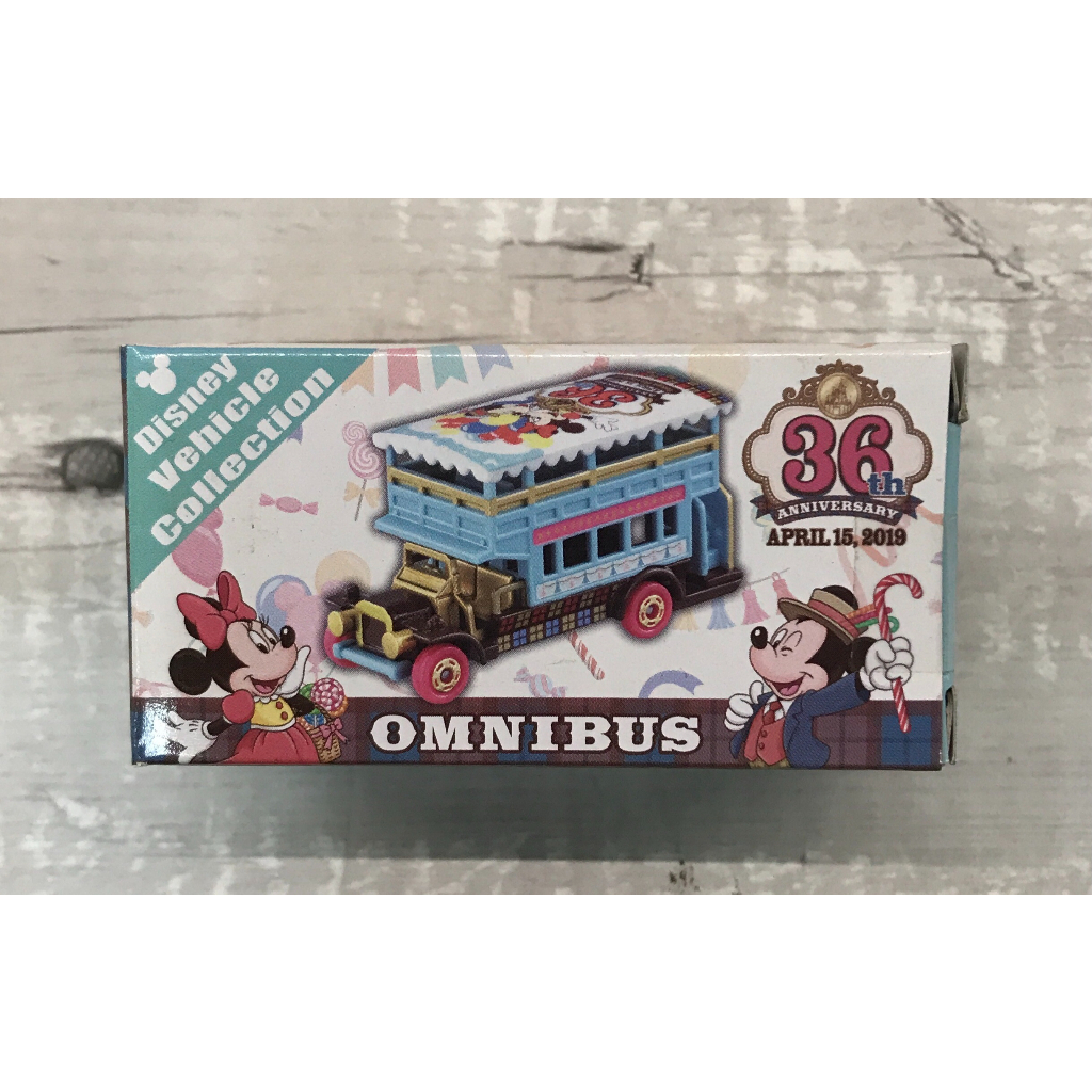 《GTS》日版 TOMICA  多美東京2019年 迪士尼樂園雙層巴士 36周年遊覽車