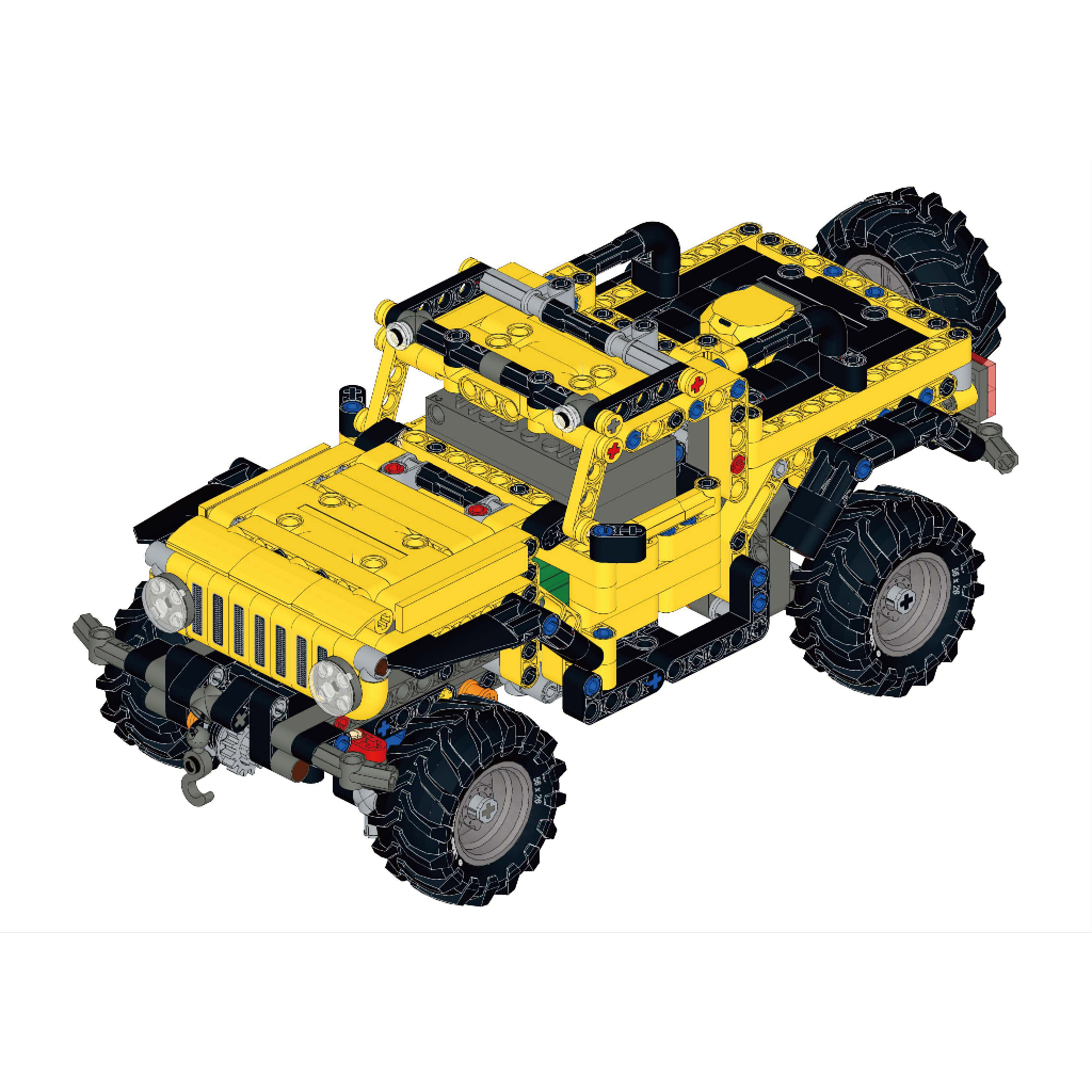 電動遙控改裝包)LEGO 42122 MOC-61892 改裝包(2WD) | 蝦皮購物