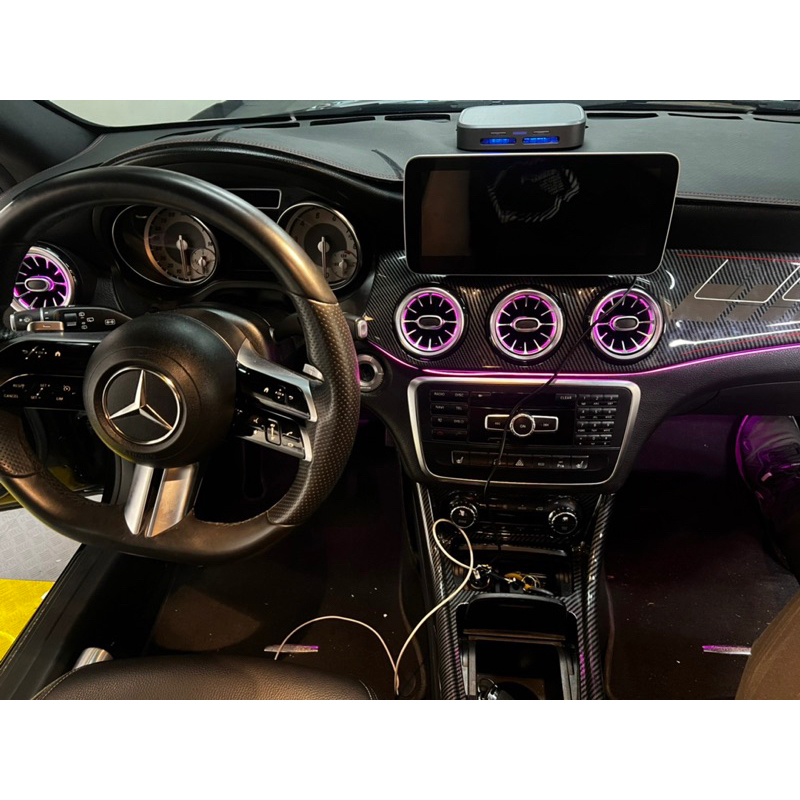 《霍克國際》Benz W117 W177 CLA/A class 氣氛燈+渦輪出風口