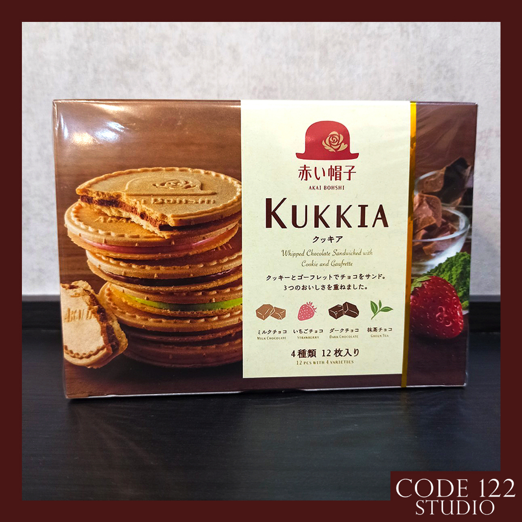 【CODE122】 現貨一盒 當天出貨 日本 紅帽子 KUKKIA 綜合 法蘭酥 禮盒 12入