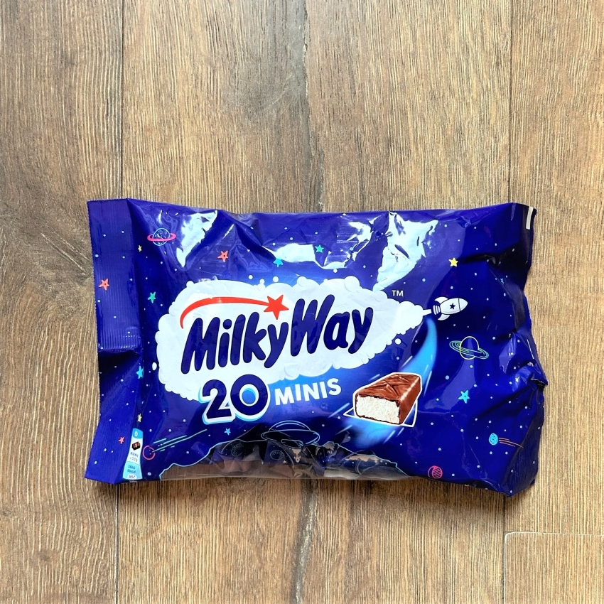 德國製 Milky Way Minis Chocolate Bar 星河巧克力 20條 超商要跟老闆重複確認才會寄出