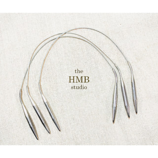 the HMB studio 【不鏽鋼輪針】 環針 金屬環針 輪針 DIY手工 編織工具 手作工具 毛線 帽子 包包 圍