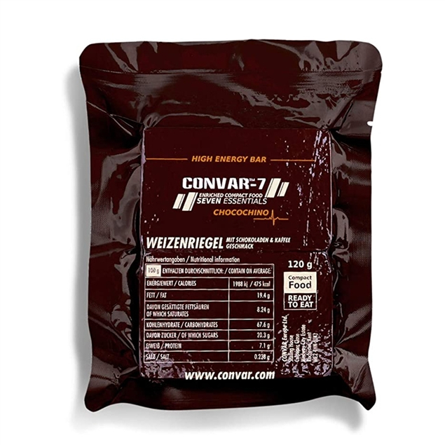德國 Convar-7 應急/防災/乾糧/軍糧 - 巧克力風味 120g (HEB004)