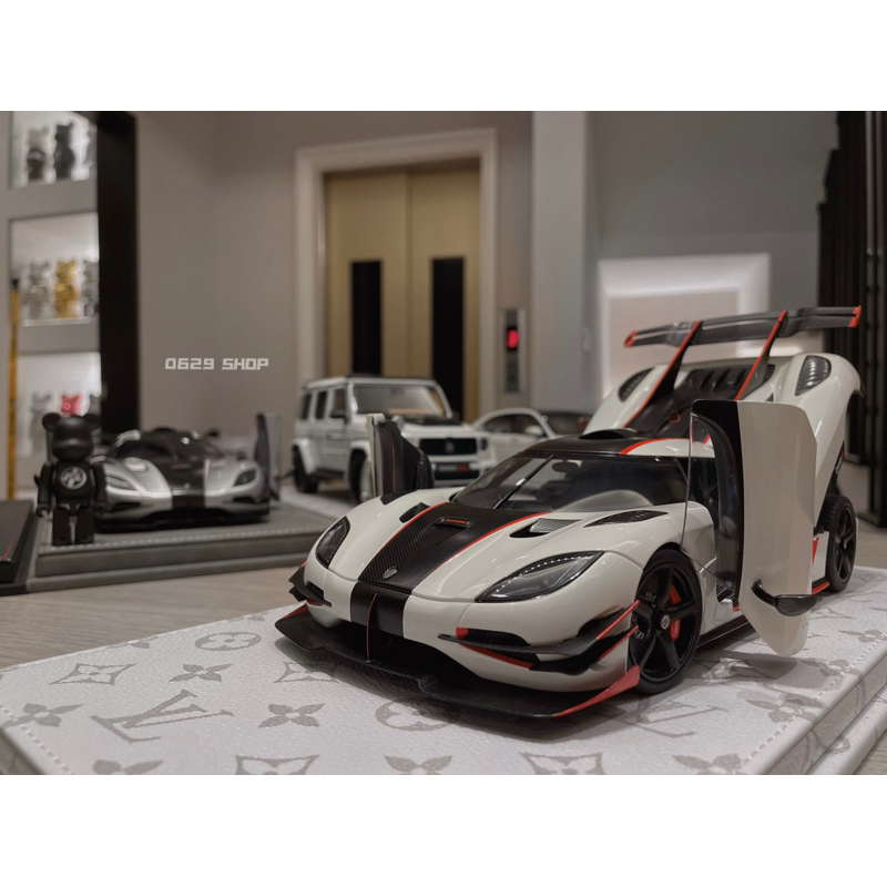 1/18 AUTOart Koenigsegg ONE : 1 柯尼塞克 模型車 擺設裝飾 房間擺設 超跑模型 收藏車模