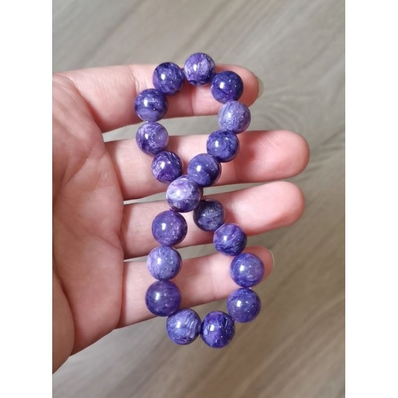 紫龍晶手珠（共20顆約10.4mm) 28g