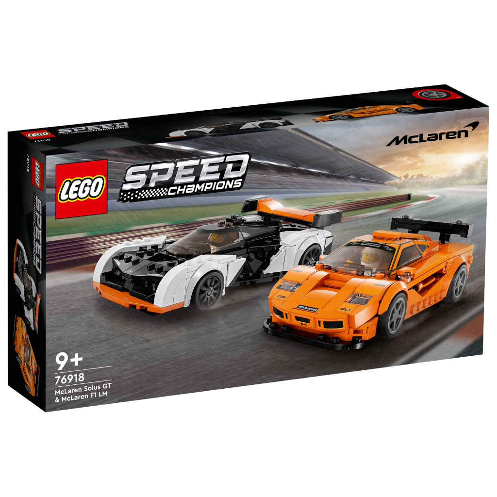 LEGO 76918 麥拉倫 Solus GT 和 F1 LM 極速賽車系列【必買站】樂高盒組