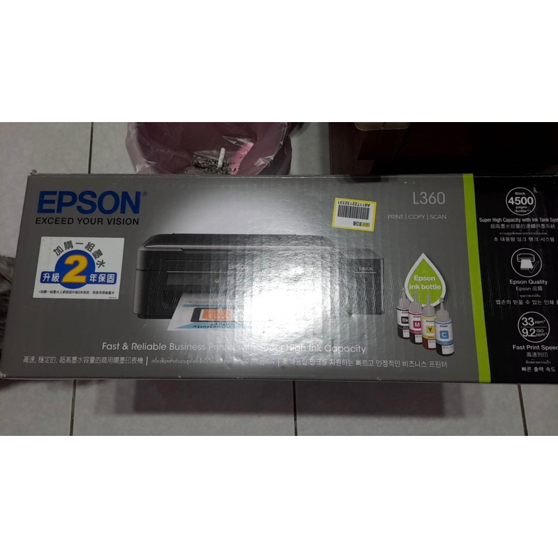 Epson L360二手原廠改機