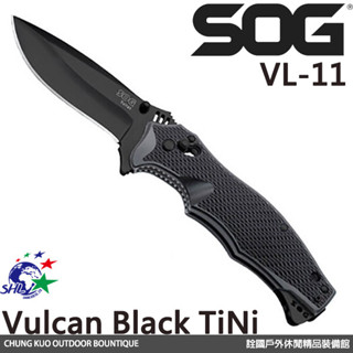 詮國 SOG VL-11 M61 VULCAN-BLACKTINI 折刀 / VL-11