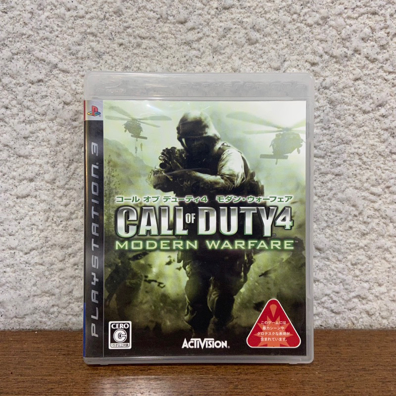 PS3 COD 決勝時刻 現代戰爭 英文版 Call of Duty MW 二手遊戲片