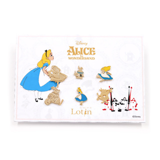 【迪士尼系列】愛麗絲六件A組 針式套組