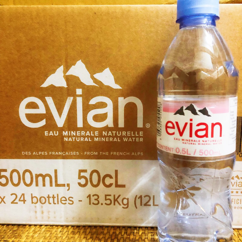 超熱賣現貨🔥法國🇫🇷evian依雲天然礦泉水500ml