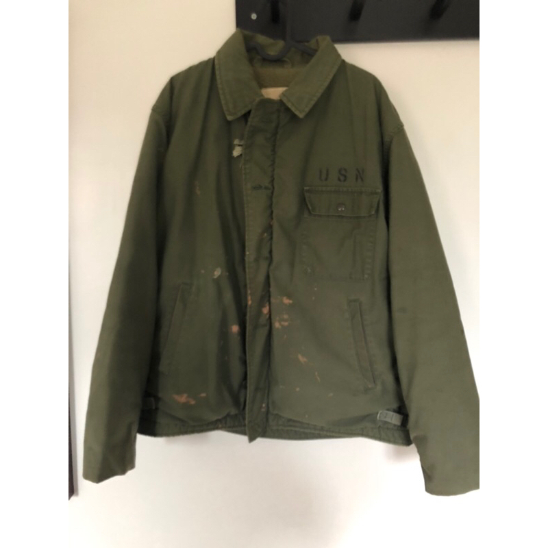 U.S.NAVY美國海軍美軍公發1970‘s A2甲板夾克 Deck Jacket