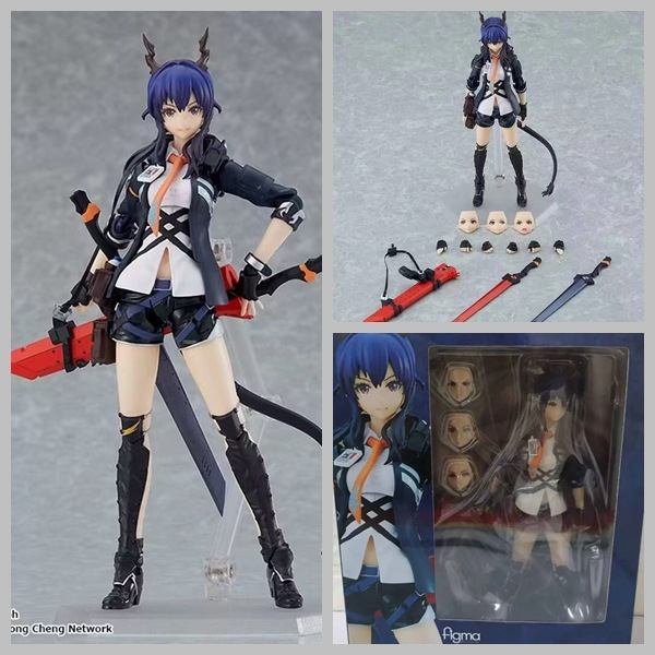 清倉【明日方舟】 figma 525  老陳 可動換臉 盒裝  模型 公仔