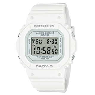 【聊聊甜甜價】CASIO BABY-G 經典百搭電子腕錶-白 BGD-565-7