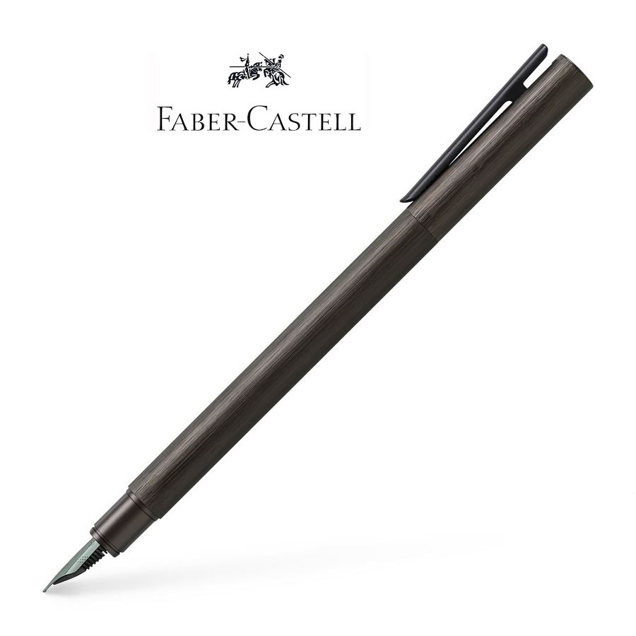 德國 FABER-CASTELL 輝柏 NEO 鋼筆黑灰