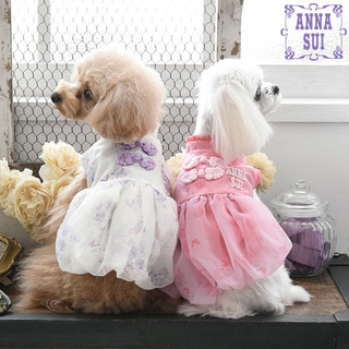 貝果貝果 日本 Anna Sui 典雅中國風 繡紡連身裙 [ D4974]