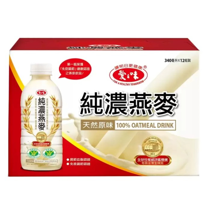 『好市多店小二』 AGV 愛之味 純濃燕麥  純濃 燕麥 340毫升 340ml 340 毫升 ml