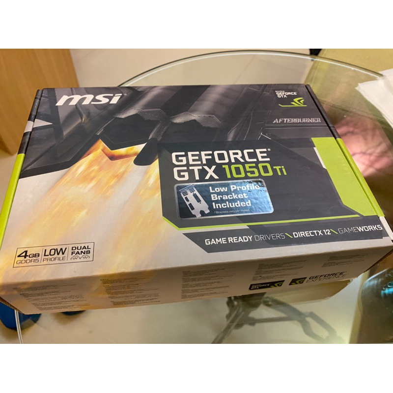 [msi GEFORCE GTX 1050Ti 顯示卡］