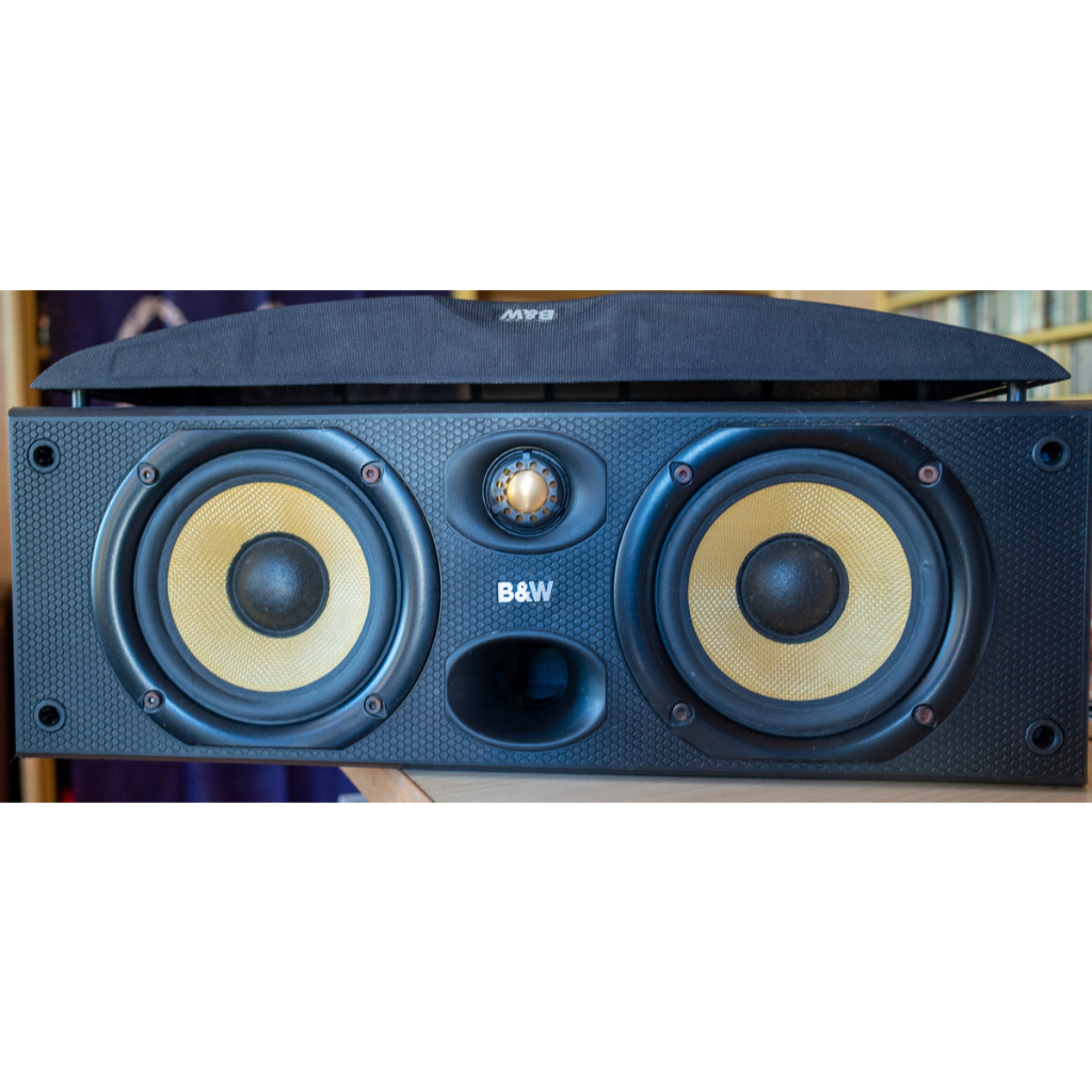 【已賣出】英國B&amp;W CC6發燒監聽級中置喇叭 鸚鵡螺高音 (當年新品購入價36000)