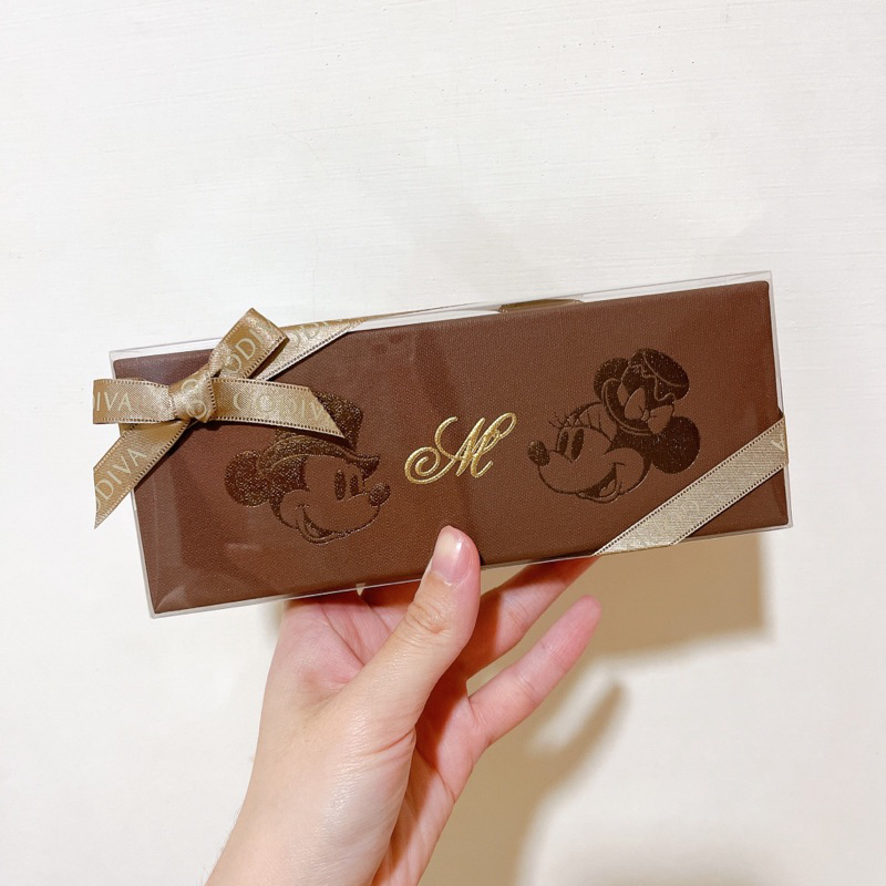 【現貨】日本迪士尼 GODIVA情人節 巧克力禮盒 長方形 米奇 disney VALENTINE 2023