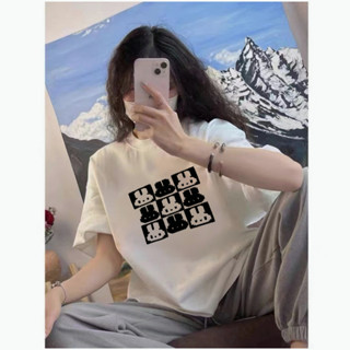 【林木木】100%純棉 短袖 t恤 短袖上衣 運動上衣 復古 oversize t恤 ins 風 女生衣服 短袖t恤