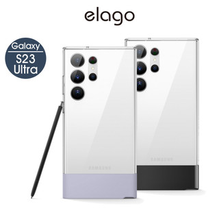 <elago> [代理正品] Galaxy S23 Ultra Glide 6.8吋TPU透明手機殼 現貨