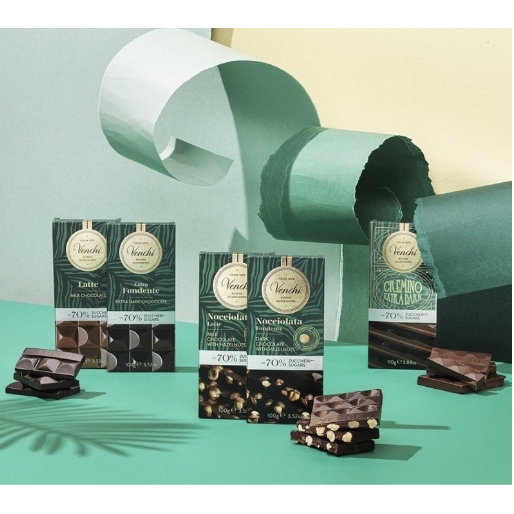 [ PS ] ❤️ 現貨 VENCHI 百年義大利 威琪 高純度巧克力片 BAR 巧克力榛果及減糖70%系列