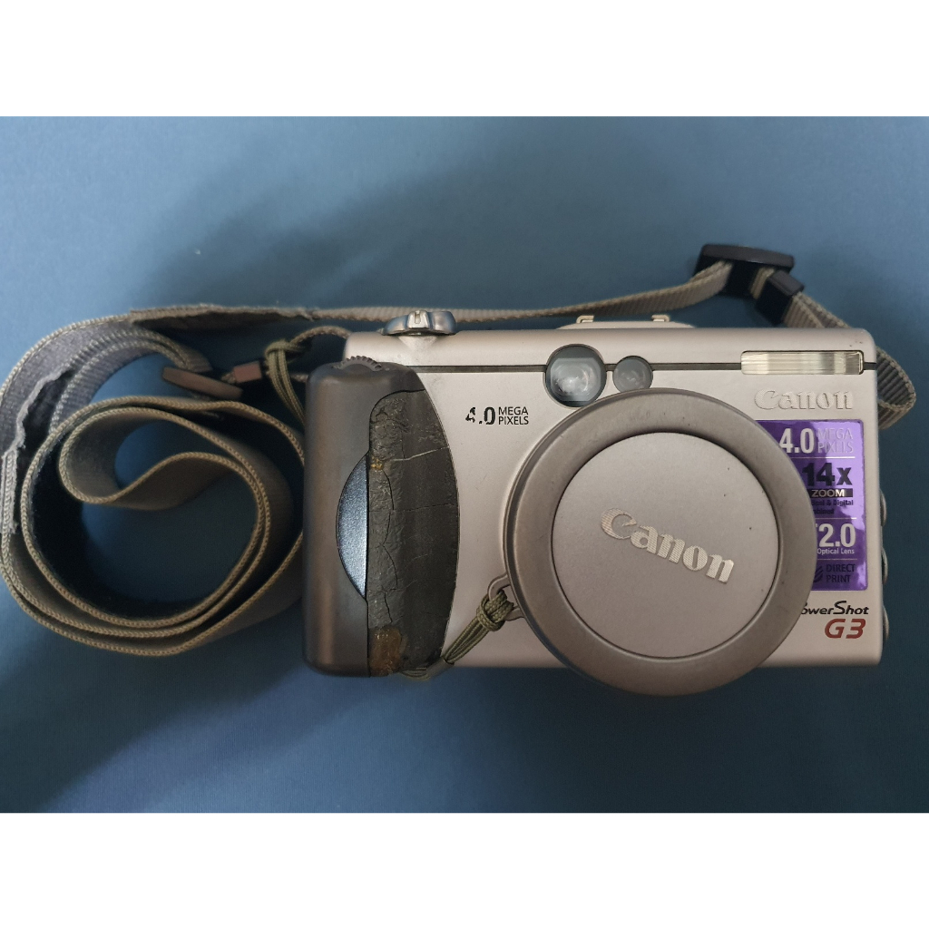 Canon PowerShot G3 數位相機(零件機)