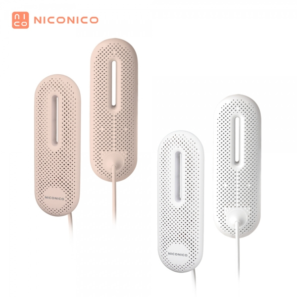 【NICONICO】多用途定時烘物器 NI-BS1002 麝香白 薄櫻粉