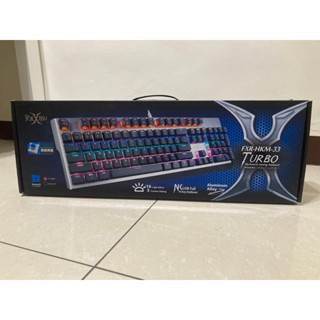 [全新未拆]FOXXRAY FXR-HKM-33渦輪戰狐機械電競鍵盤青軸