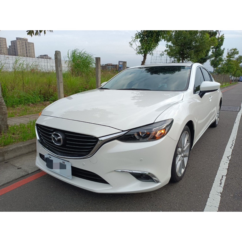 2017 Mazda 6 SKY-D頂級型 柴油 渦輪 天窗 僅跑六萬 無待修 第三方認證中古車