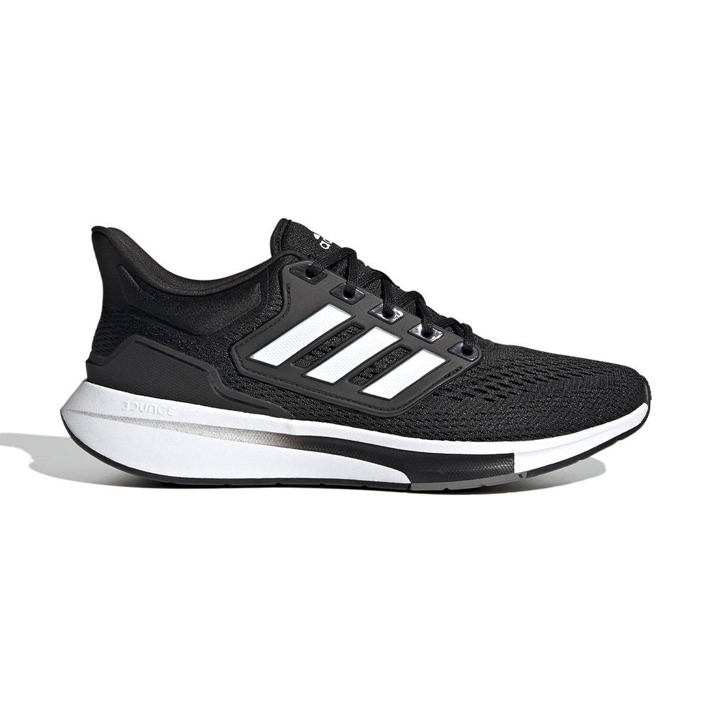 Adidas EQ21 RUN 男鞋 黑白 慢跑 運動 緩震 透氣 基本款 運動鞋 慢跑鞋 GY2190