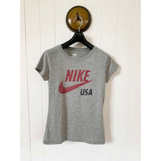 Nike 灰色 經典美式復古 T恤 / 短T