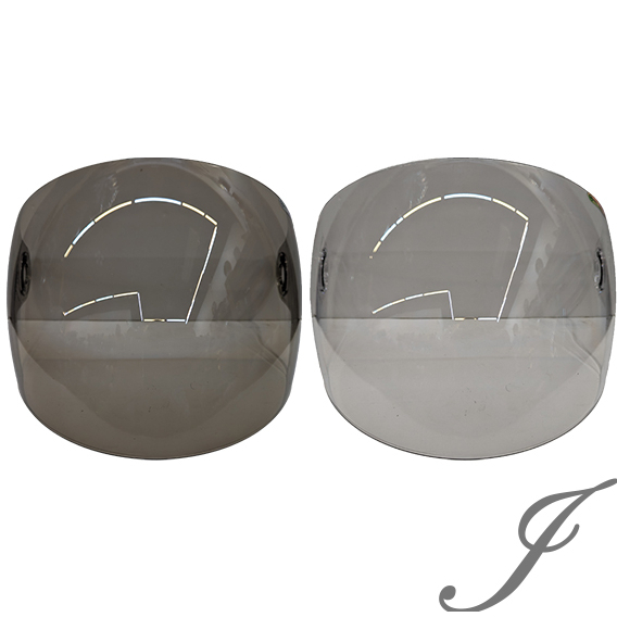 瑞獅 ZEUS 210B 210BC 半罩安全帽原廠專用鏡片 淺茶 透明色 鏡片