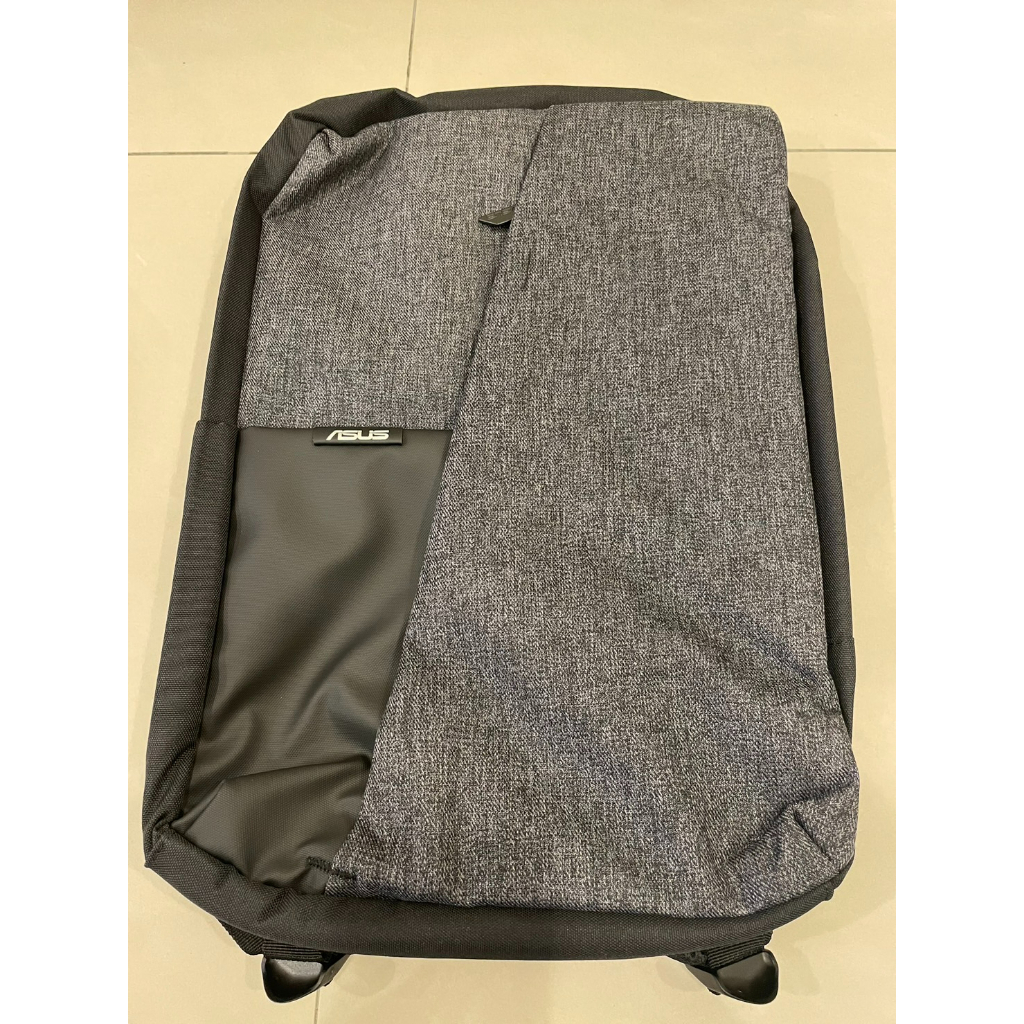 全新未用~ASUS 華碩 原廠 灰色 後背包 筆電包 可放15.6吋筆電