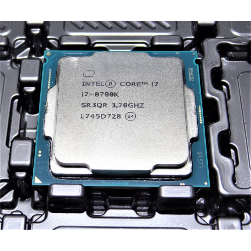 Intel Core i7-8700K 正式版CPU+MSI Z370 GAMING PRO CARBON主機板